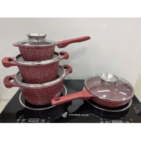 Набір посуду з гранітним покриттям антипригарним Higher Kitchen HK-315