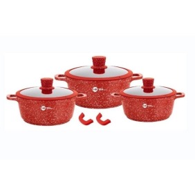 Набір котлів Higher Kitchen з антипригарним покриттям HK-325 